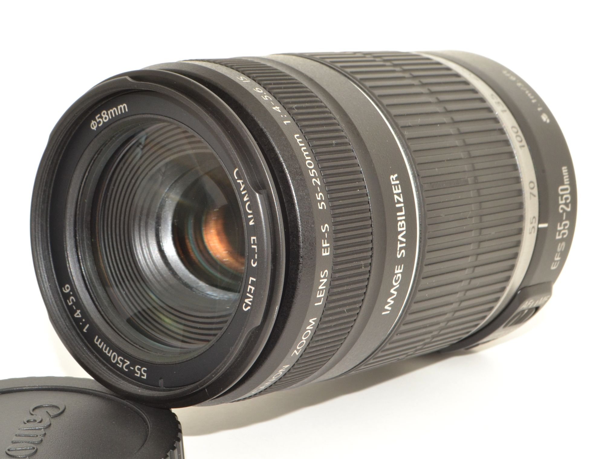 CANON EF-S 55-250MM F4-5.6 IS - HÀNG CŨ